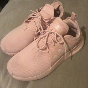 Baby pink Adidas size 6